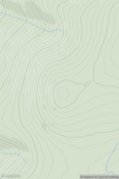 Thumbnail image for Hare Law [Northumberland] [NT901265] showing contour plot for surrounding peak
